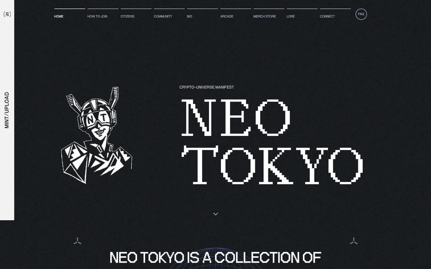 Neo Tokyo website